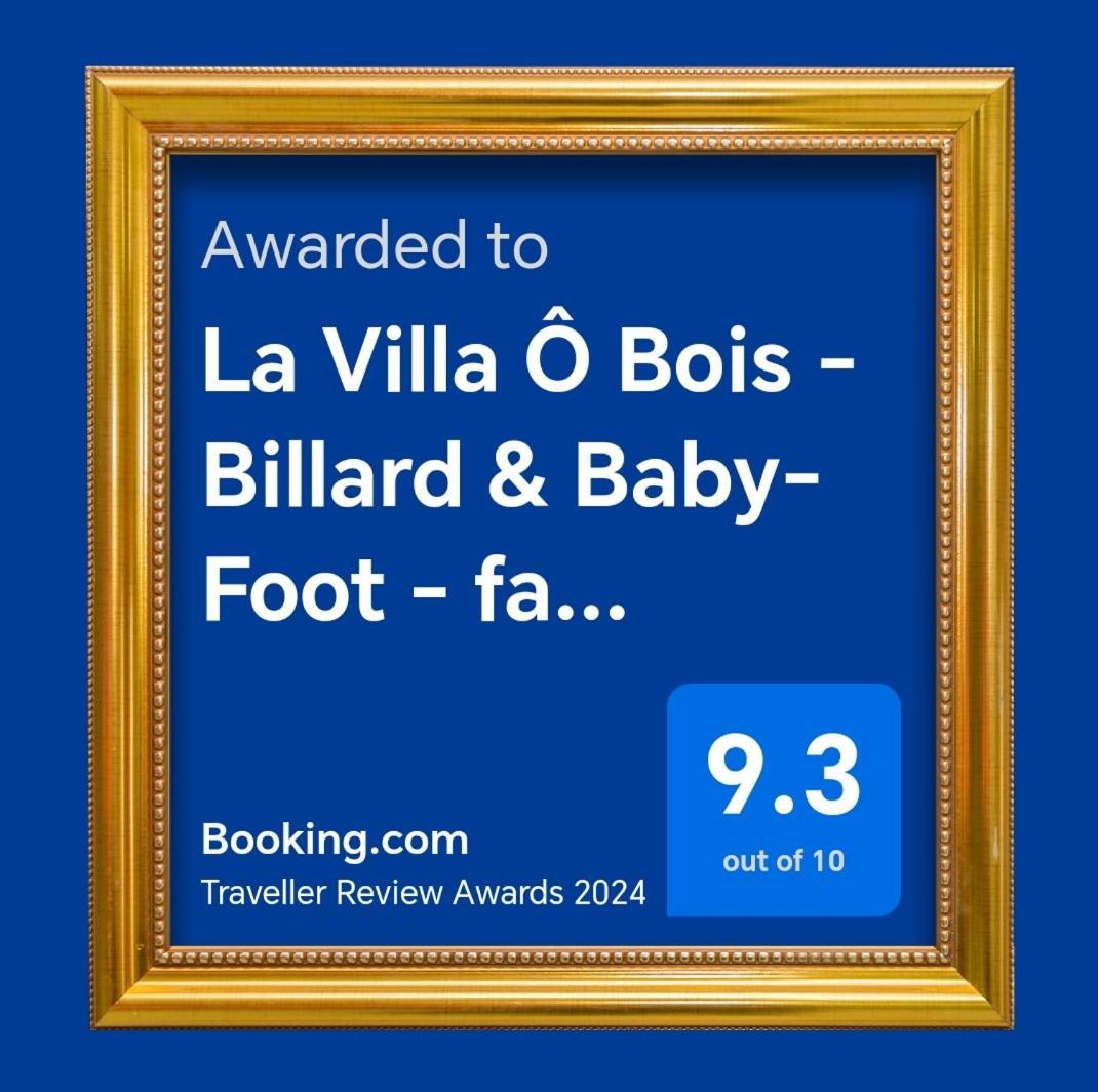 La Villa O Bois - Billard & Baby-Foot - Face A La Foret Semeac Екстер'єр фото